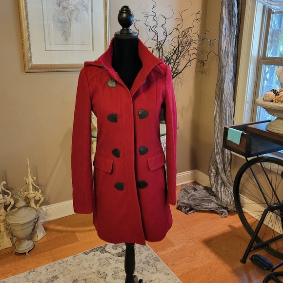 Tommy Hilfiger Wool Blend Pea Coat - Picture 17 of 17
